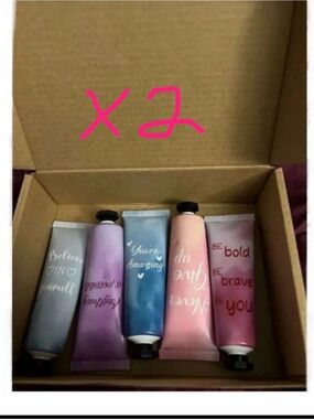 10 PK Inspirational Scented Hand Lotion Set (Colors & Messages vary- 1 Oz each)